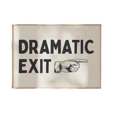 Imagem de Arte De Parede Dramática Para Quarto Infantil, Pintura Em Tela, Pôster