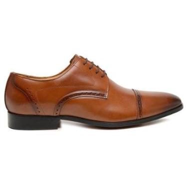 Imagem de Sapato Social Em Couro Marrom 41406-Masculino