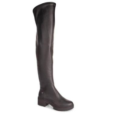 Imagem de Bota Over The Knee Mississipi ME711 Feminina - Preto-Feminino