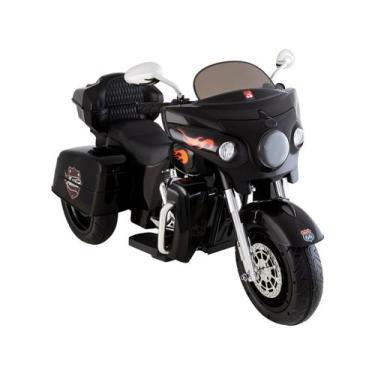 Imagem de Moto Elétrica Infantil 12V 2 Marchas Bandeirante - King Rider