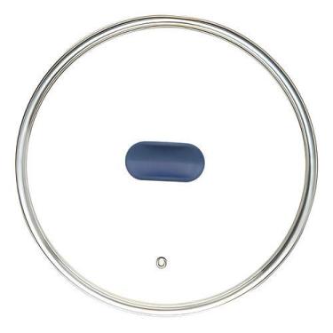 Imagem de Tampa De Vidro Panela Polishop Original - 20cm - Azul