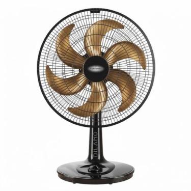 Imagem de Ventilador de Mesa 40cm Turbo 126W 220V Preto Bronze 6 Pás 3 Velocidad