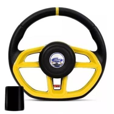 Imagem de Volante Esportivo Escort 1983 2003 Fiesta 1976 2013 Ka 1996 2013 Ecosp
