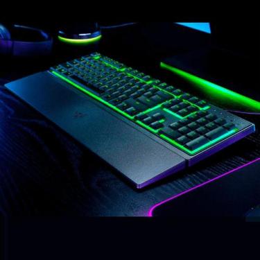 Imagem de Teclado Gamer Razer Ornata V3 X, Membrana, RGB, ANSI, USB, Black, RZ03