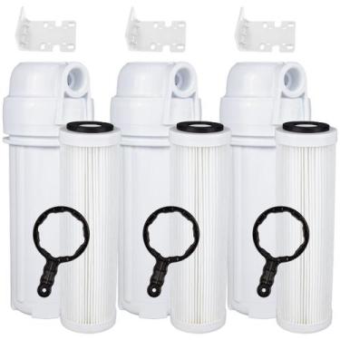 Imagem de Filtro Água Poço Caipira Nascente Cisterna 1800 L/h 3 Etapas - Royal B