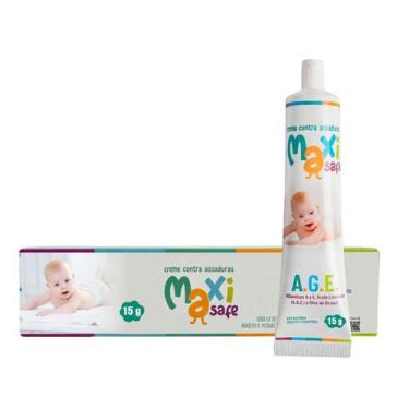 Imagem de Creme Pomada de Assadura Óleo Girassol A.G.E 15g Maxi Baby