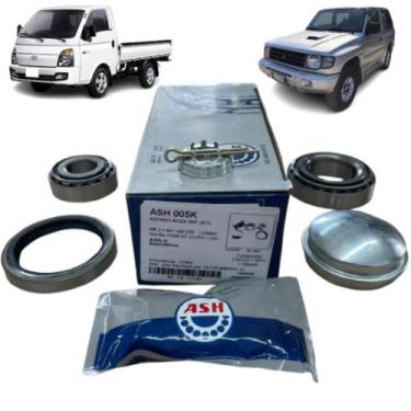 Imagem de Kit rolamento roda dianteira hyundai hr 2.5 05 a 12 h1 h100 - ASH