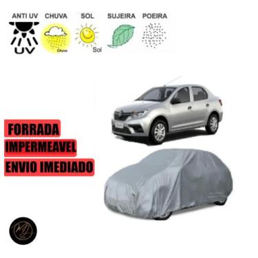 Imagem de Capa para cobrir Carro LOGAN FORRADA  G - 100% Impermeável e Total Pro