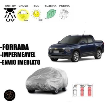 Imagem de Capa para cobrir Carro MONTANA FORRADA  G - 100% Impermeável e Total P