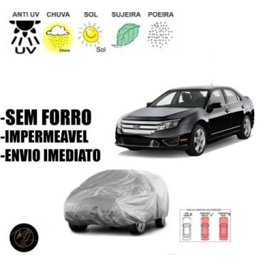 Imagem de Capa Automotiva para cobrir Carro FUSION SEM FORRO G - Impermeável e T