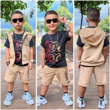 Imagem de Conjunto infantil Kvani Joy 3 Peças, 12