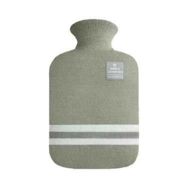 Imagem de Garrafa Térmica De Grande Capacidade 1/2L Com Capa Tricotada Para Aque