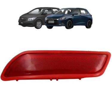 Imagem de Refletor Parachoque Traseiro Onix Ls Lt 2013 Até 2015 2016 - DSC, Esqu