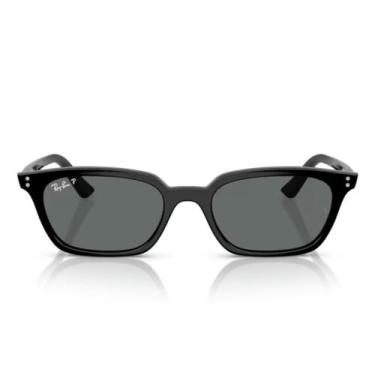 Imagem de Óculos Solar Ray Ban Polarizado RB 4456, Preto, Cinza escuro polarizad