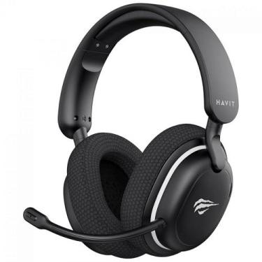 Imagem de Headset Gamer Havit Fuxi H7SE, Drivers 40mm, Bluetooth, Preto