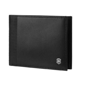 Imagem de Carteira masculina em Couro Proteção RFID Altius Alox Bi-Fold Victorin