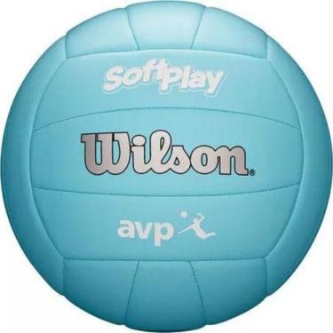 Imagem de Bola Wilson Volei Soft Play C/ Costura Oficial Macia