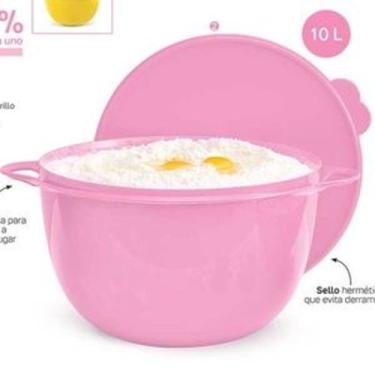 Imagem de Mega Criativa de 10 litros Tupperware Rosa