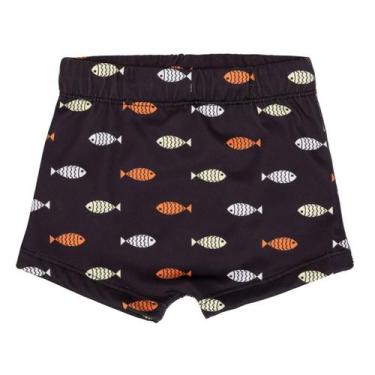 Imagem de Sunga Boxer Malha UV com Cordão Interno Menino Praia - Fofotinhos, Pei