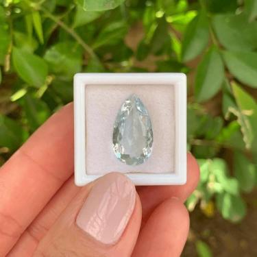 Imagem de Água Marinha Gota 7,65ct - SP GEMAS