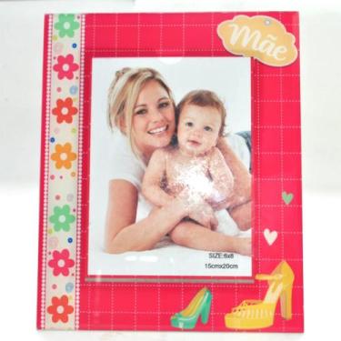 Imagem de Porta Retrato Vidro Mãe 15x20- Foto Vertical Horizontal Mesa Decoração