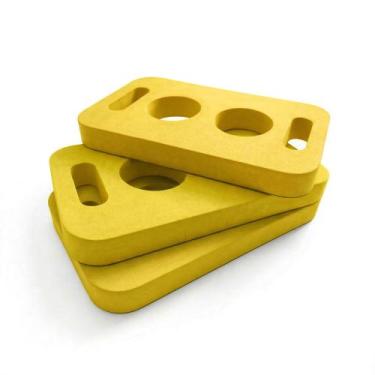 Imagem de Suporte Espaguete Piscina Conector Macarrão EVA Recreação - Kit com 3 