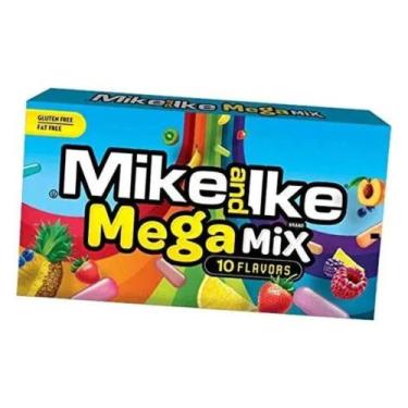 Imagem de Bala importada mike and ike sabores sem gluten 120g, Megamix