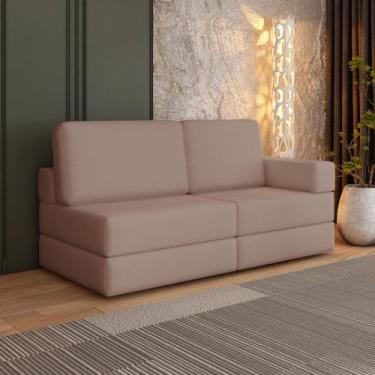 Imagem de Sofá Cama À Vácuo 2 Lugares Linha Modular Flip Magic - Yescasa