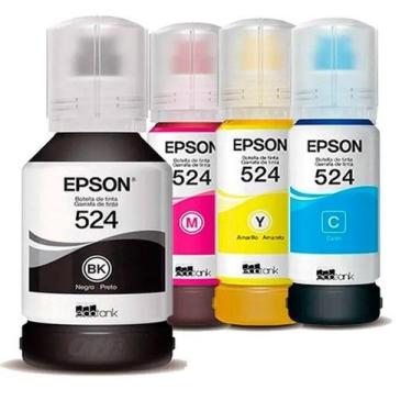 Imagem de Garrafa Refil Tinta T524 Pigmentada L6490,L6580,L15150,L15160 Or igina