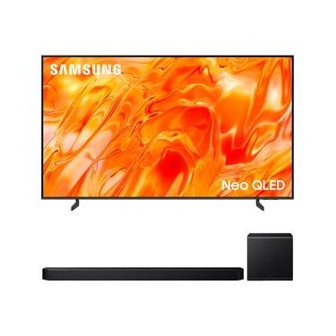 Imagem de Smart TV Samsung 85" Polegadas Neo QLED 4K QN70H 2026 + Soundbar Samsung Série Q com 3.1.2 canais HW-Q600H