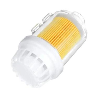 Imagem de Filtro De Entrada De Ar Amarelo De 25mm E 60cm Para Aquecedor a Diesel