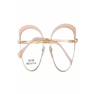 Imagem de Armação Óculos de Grau Feminina Gatinho Zara-Feminino