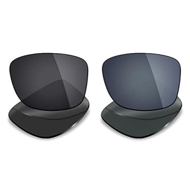 Imagem de Mryok 2 pares de lentes polarizadas de substituição para óculos de sol Oakley Jupiter Squared – Opções