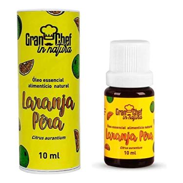 Imagem de óleo Essencial Alimentício Natural Laranja Pêra 10ml Granchef