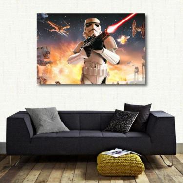 Imagem de Quadro decorativo - Star Wars - Filmes - Tela em Tecido Canv