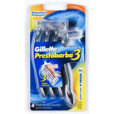 Imagem de Aparelho Prestobarba Gillette 3 Leve 4 Pague 3