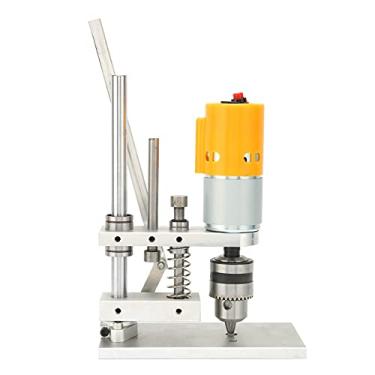 Imagem de Prensa de broca de bancada, minicirbroca de bancada boa resistência durável, fácil de operar mini portátil para DIY para casa (B12 (1,5-10 mm))