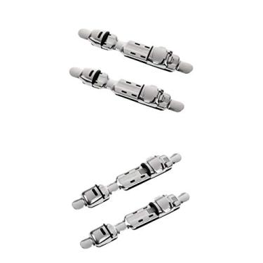 Imagem de LoveinDIY 4 X suporte de deck ajustado com haste de assento de molinete de pesca de aço inoxidável