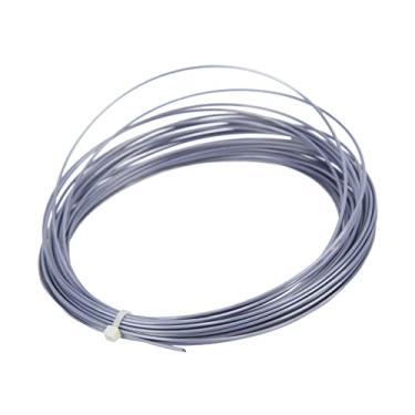 Imagem de Par de tênis hexagonais foscos resistentes à abrasão de 12 m / 39,4 pés, par de tênis hexagonais profissionais Cinza