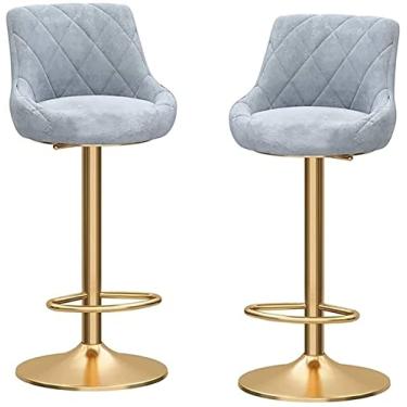 Imagem de Bsillas Cocina de Barra Altas Bancos Taburete Bar Isla Banco De Bar Banquinho De Restaurante Para Café Da Manhã, Cadeira Para Refeição Familiar Varanda Banquinho De Bar, Elevador Mecânico