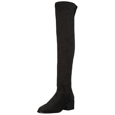 Imagem de Steve Madden Gabbie feminino acima do joelho, Preto, 6