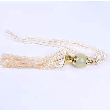 Imagem de Suportes de cortina Cortina de corda de ligação de borla Cortina de corda pendurada borla Cinta de cortina pendurada acessórios de bola, T8,2 PCS