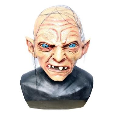 Imagem de Gulloom Mask Realistic Creepy Party Headgear Halloween Costume Latex Head Cover Scary FullHead Cosplay Props