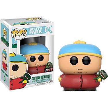 Imagem de Funko Cartman com Clyde (GameStop Exc) boneco Pop de vinil e 1 conjunto de protetor gráfico compatível (14842 - B)