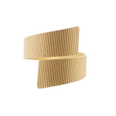 Imagem de CJ 4 ANÉIS P/GUARDANAPOS METAL DOURADO 5x4x5cm