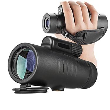 Imagem de Telescópio monocular 30x50 para adultos, monóculo HD à prova d'água para observação de pássaros, caminhadas, jogo de bola de concerto