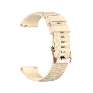 Imagem de SVAPO Pulseira de relógio de 20mm para Samsung Galaxy Watch 4 Classic 46 42mm Smartwatch Silicone Sport Bracelet Active 2/3 41 Watch4 44 40mm Strap (Cor: Preto Cinza, Tamanho: Active2 40 44)