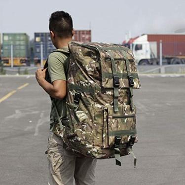 Imagem de Mochila Para Caminhadas Ao Ar Livre Mochila De 120L, Ótima Para Esportes Ao Ar Livre, Caminhadas, Trekking, Viagens De Acampamento, Escalada De Montanha. Bolsa De Montanhismo À Prova D'água, Mochi