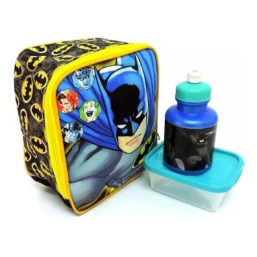 Imagem de Lancheira Térmica Infantil Batman Vilões F5 Potinhos - Proprio