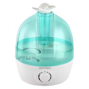 Imagem de Umidificador de Ar Ventisol MOD U-04 | 3,7 Litros, Standby Automático, Verde-Água
